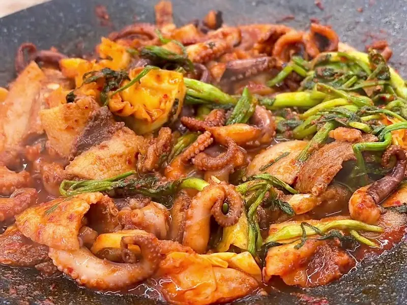 탱글탱글한 쭈꾸미 볶음