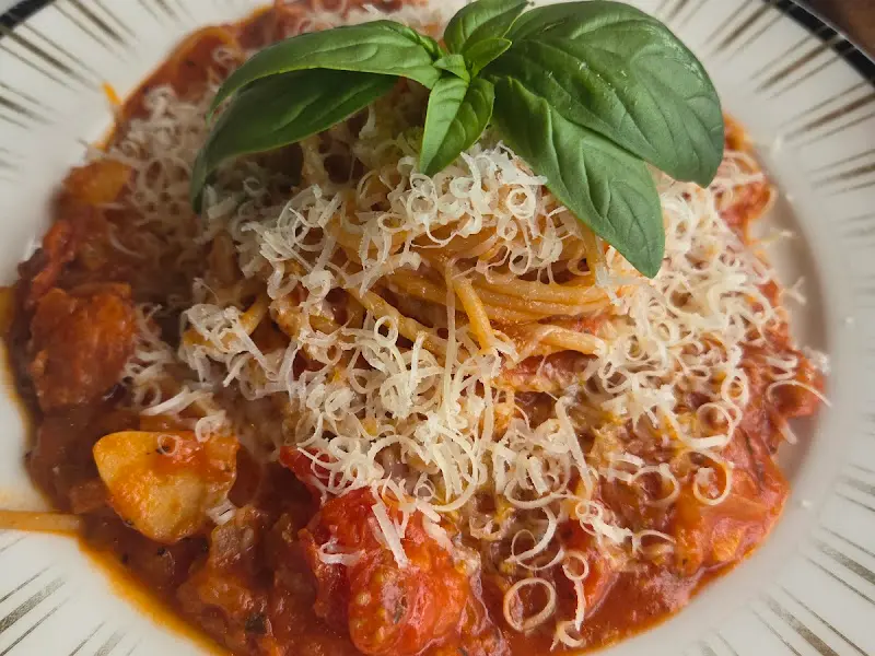 토마토 베이컨 파스타