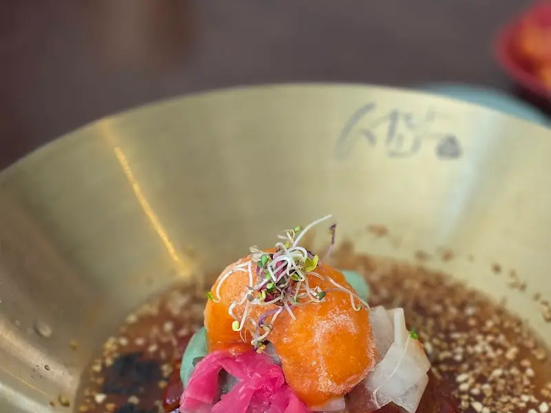 서베리 메밀면 근접샷