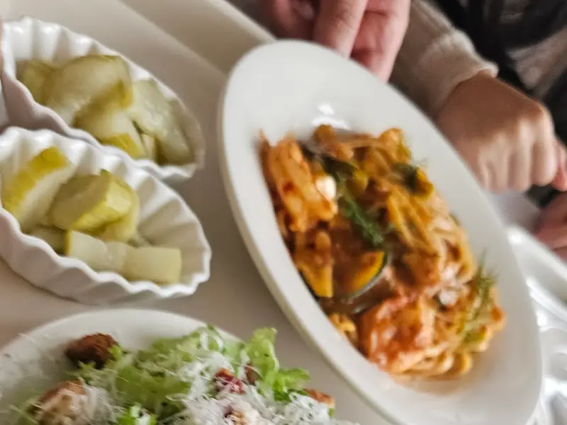 맛있어 보이는 파스타