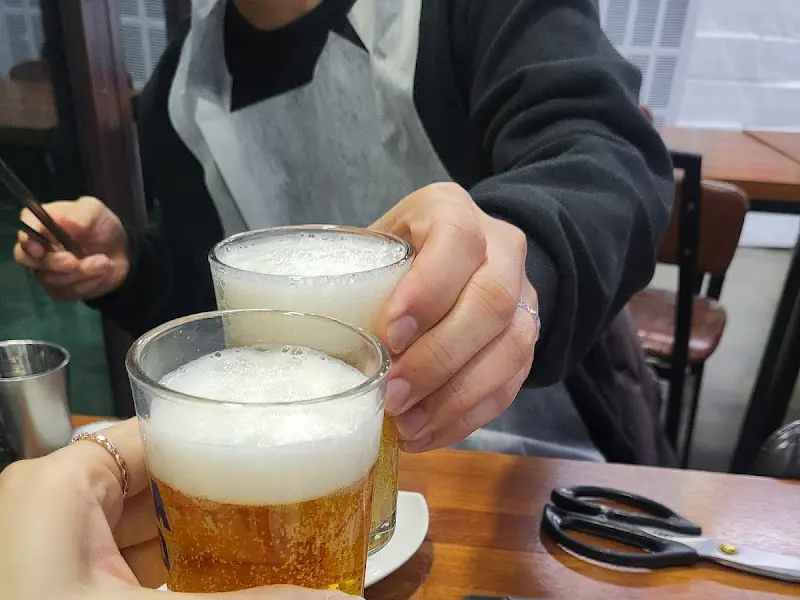 시원한 맥주 한 잔