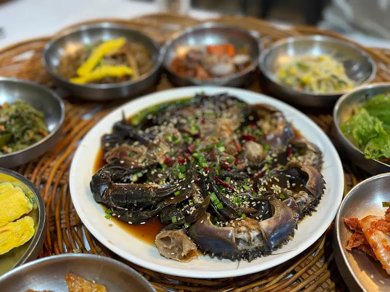 돌게장 정식 메인 메뉴 사진