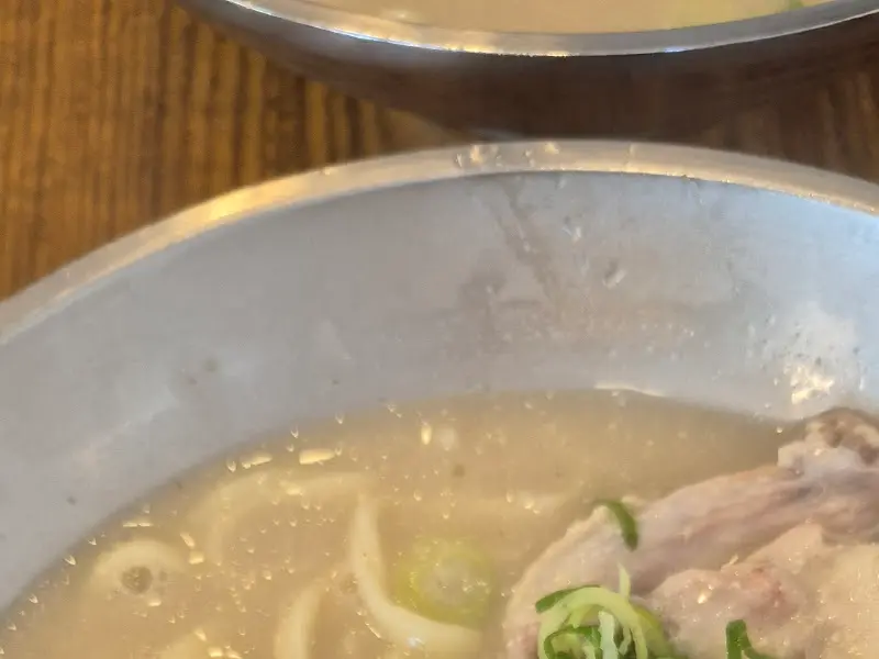 닭칼국수 디테일