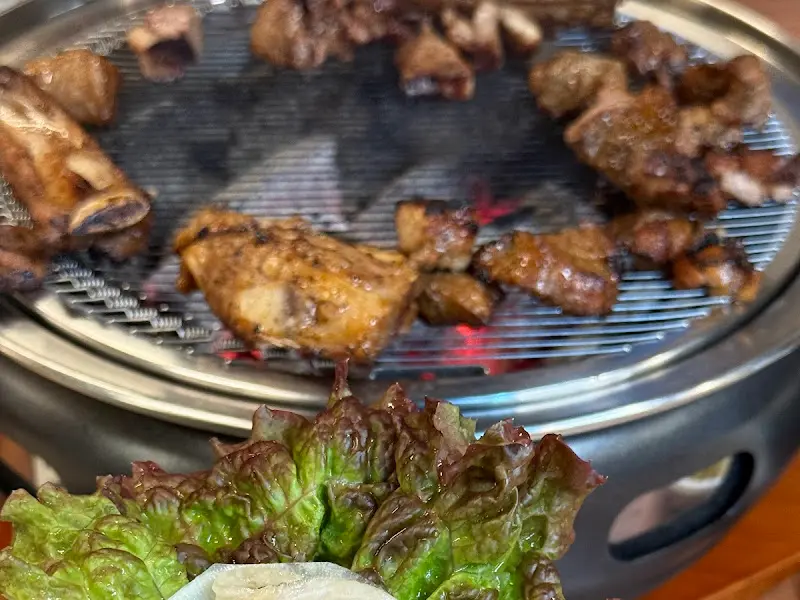 신선한 쌈 채소