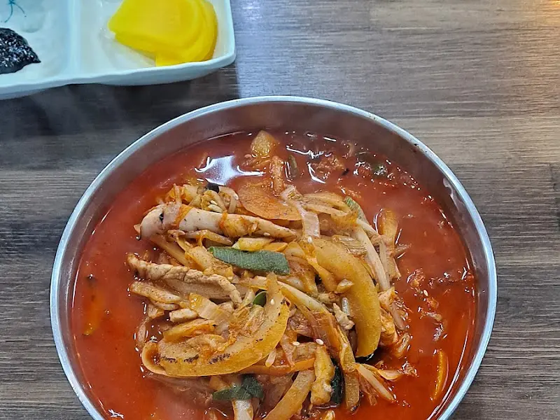 마치이 짬뽕의 붉은 짬뽕