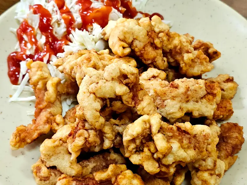 영창반점 탕수육 클로즈업