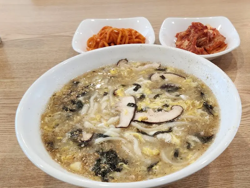 감자칼국수 클로즈업
