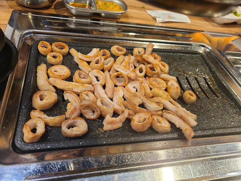 불판 가득 막창