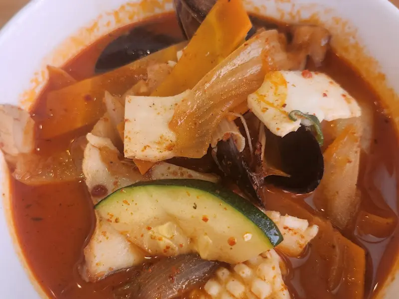 짬뽕 클로즈업 사진