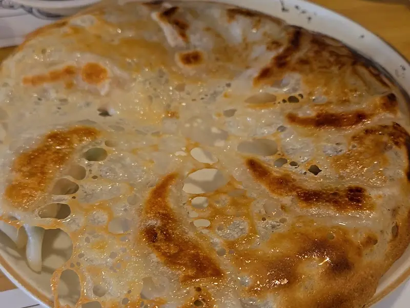 겉바속촉한 군만두