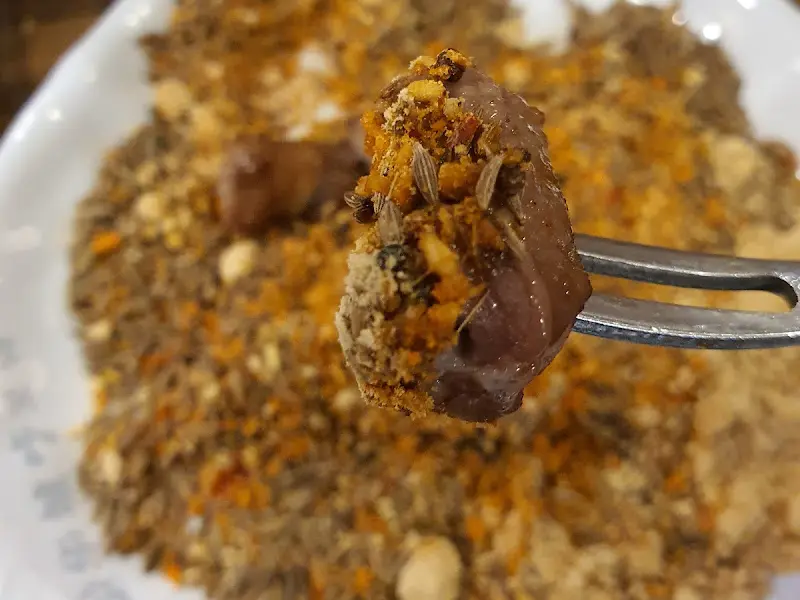 쯔란에 찍은 양꼬치