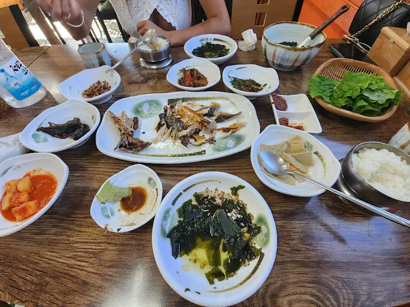 고등어 구이 한상차림