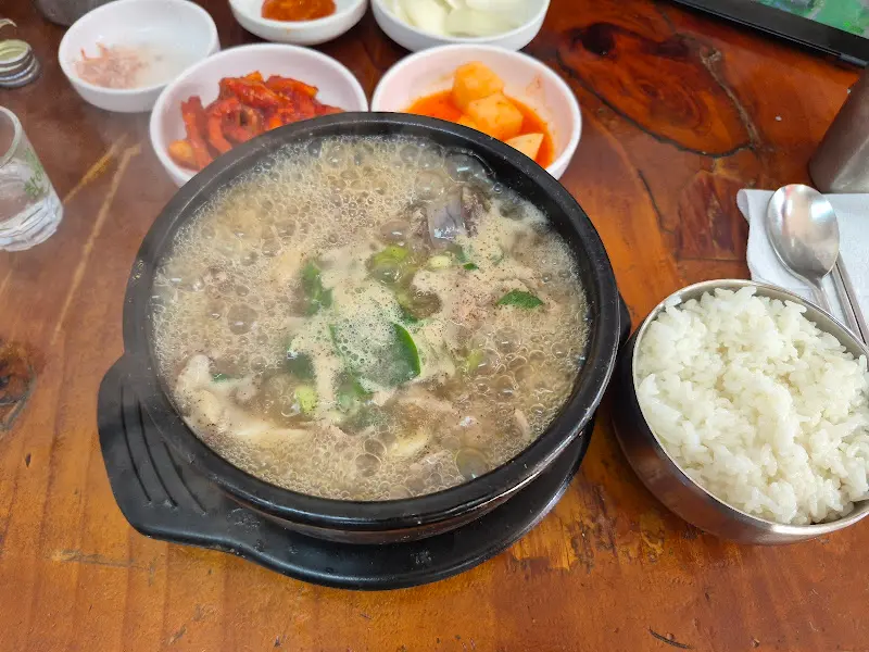 순대국 특 한상차림