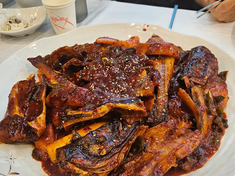 맛깔스러운 코다리찜 한 상