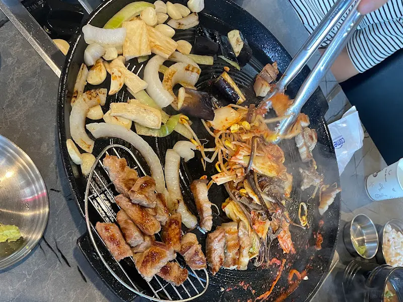 냉삼과 야채 볶음