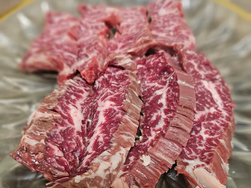 마블링이 예술인 생갈비