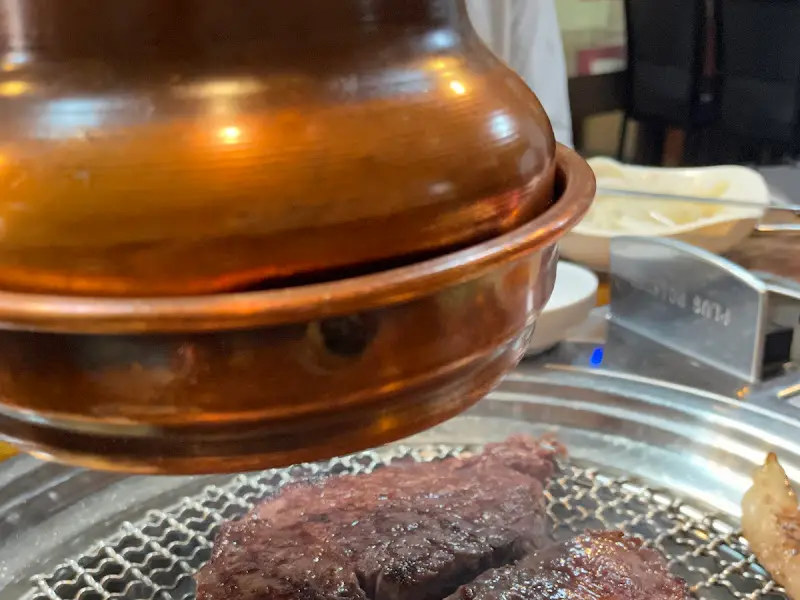 고기를 굽는 환풍구