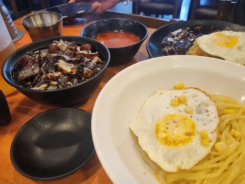 간짜장, 볶음밥, 짬뽕국물