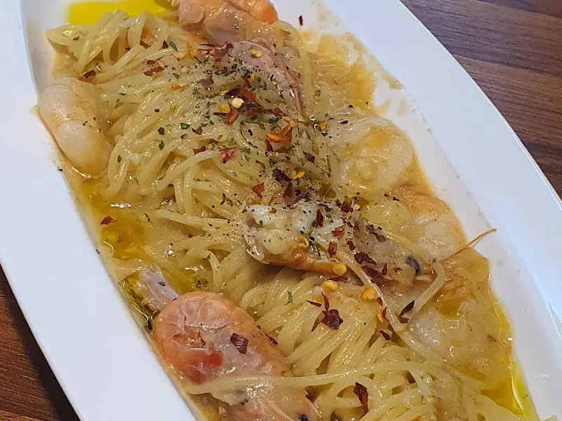 새우 토마토 스파게티