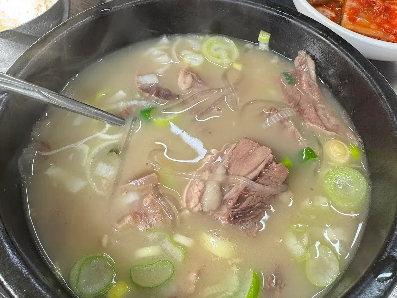 소머리국밥 클로즈업