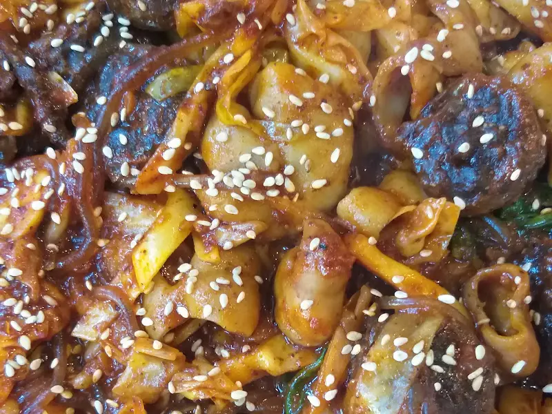 곱창 기름에 볶은 볶음밥