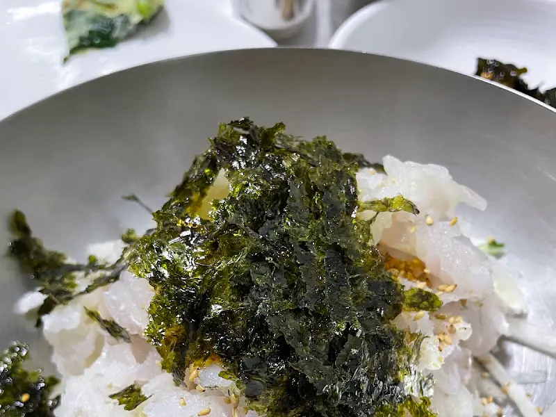 태화횟집 가자미 물회