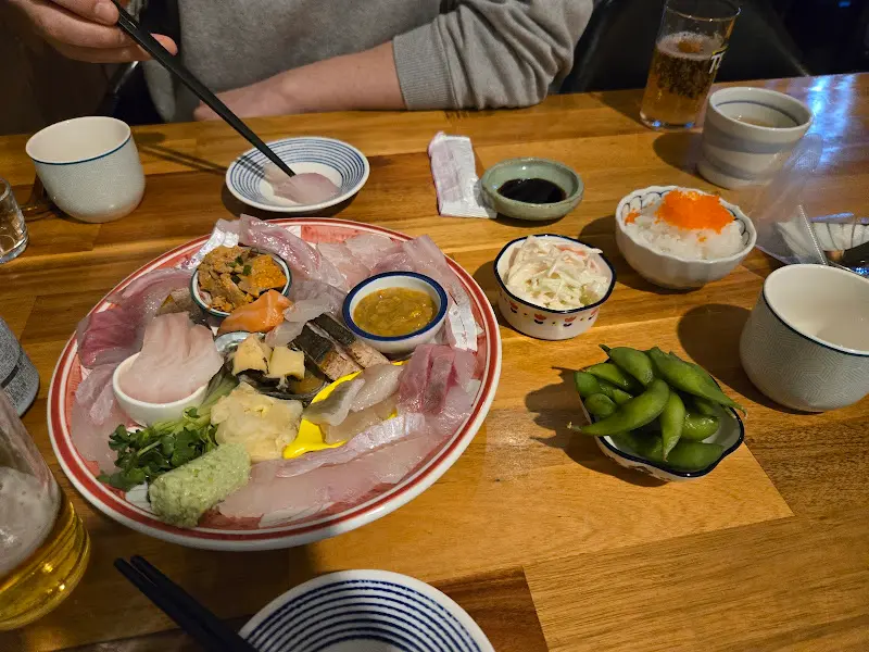 숙성회와 술 한 잔