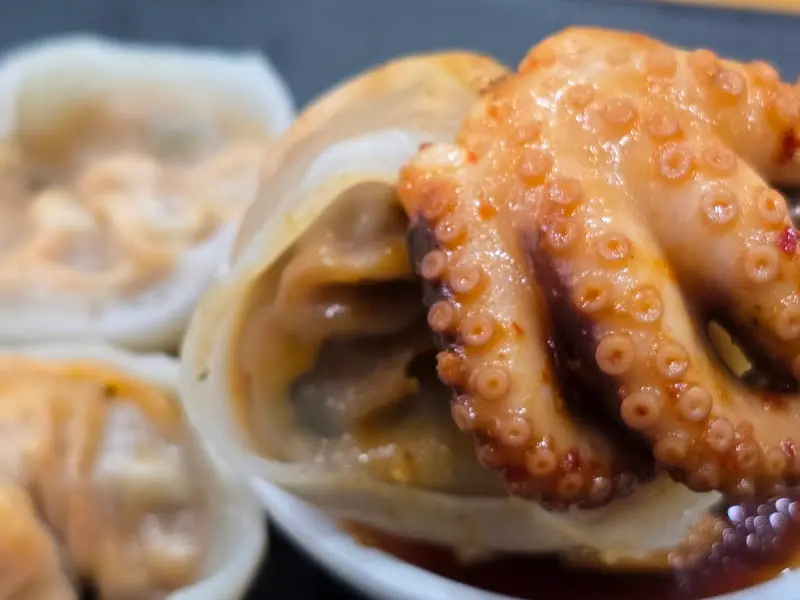 쭈꾸미 만두의 자태