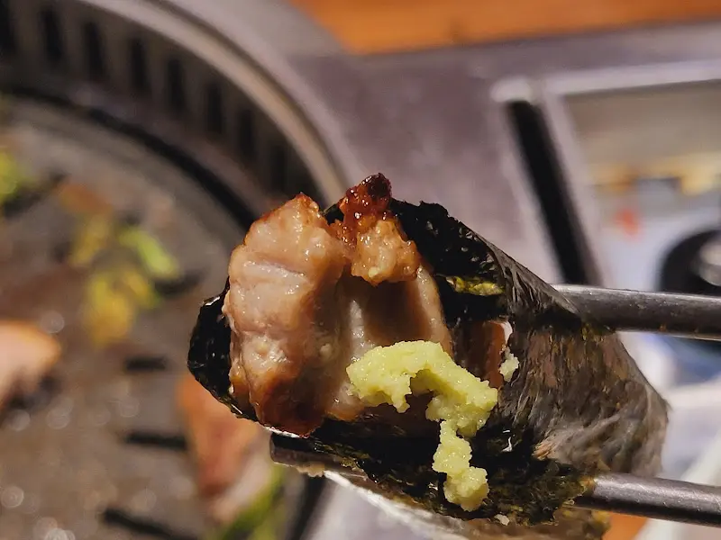 오겹살과 쫄면의 만남