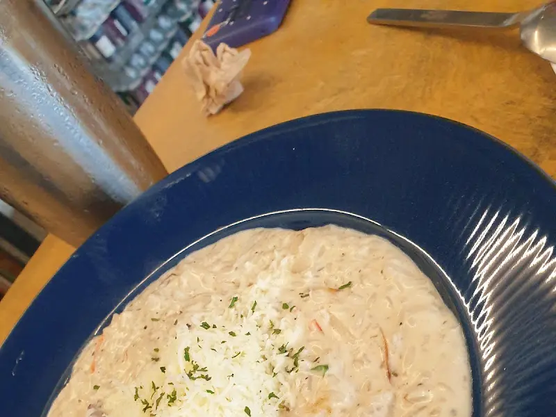 크림 리조또 클로즈업