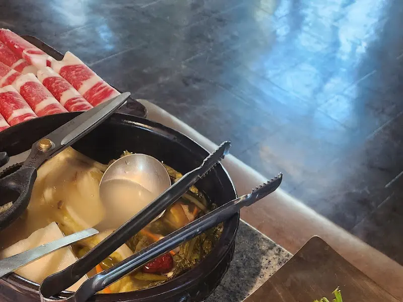 테이블 세팅 모습