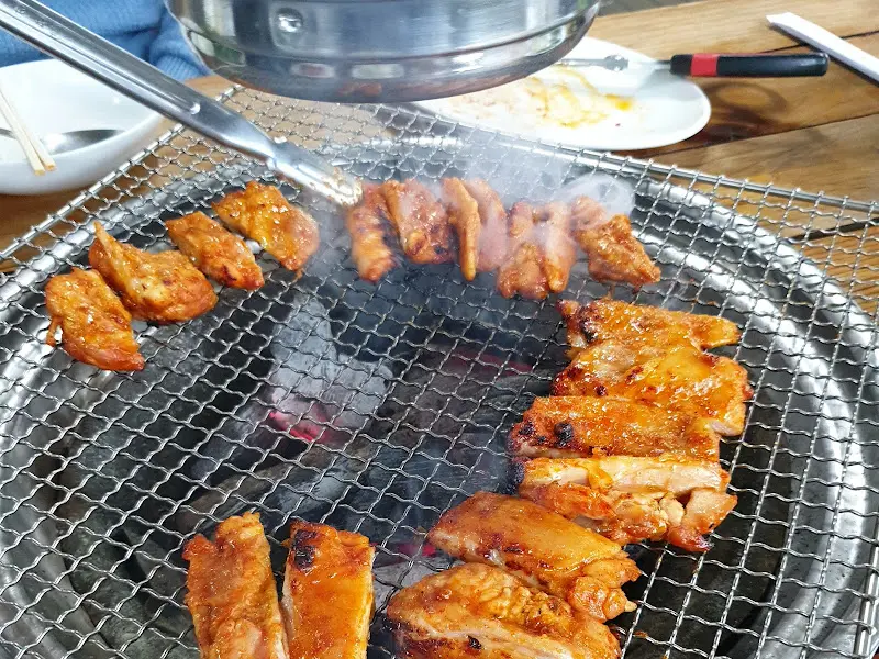 양념 숯불닭갈비