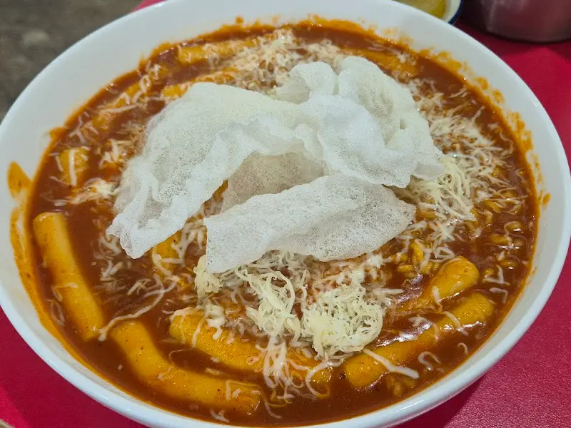 매콤날치알크림카레우동