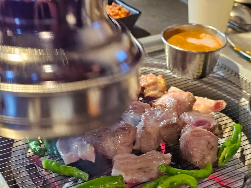 구워지는 근고기