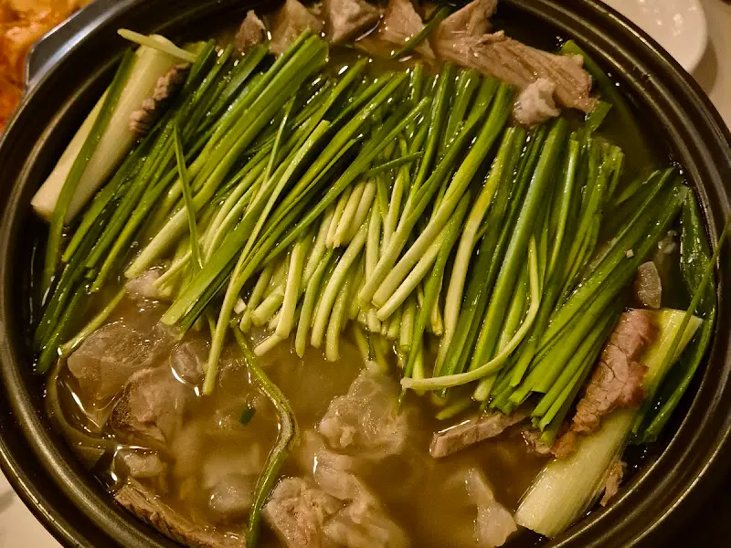 수육전골의 아름다운 자태