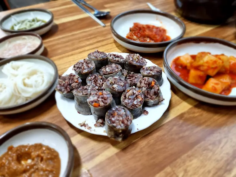 맛보기 순대