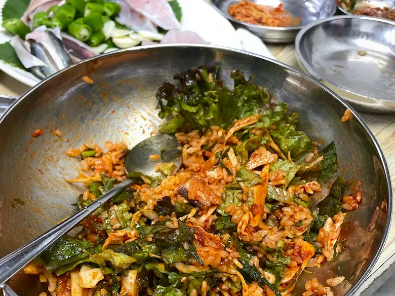 매콤달콤 밴댕이회무침