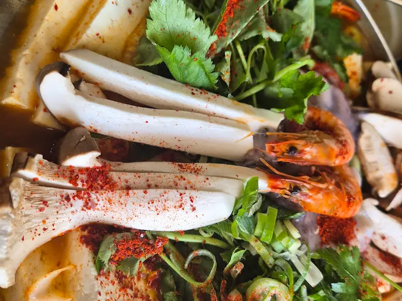 해물과 두부의 환상적인 조화