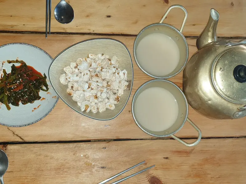 막걸리와 뻥튀기