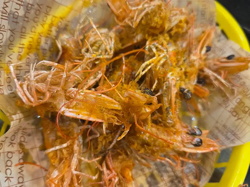 새우 머리 튀김