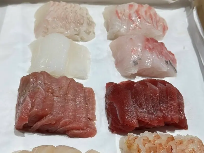 신선함이 느껴지는 사시미 모듬