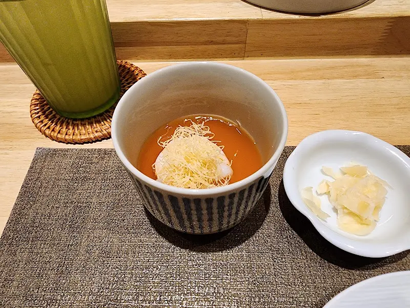 일본식 한치 물회