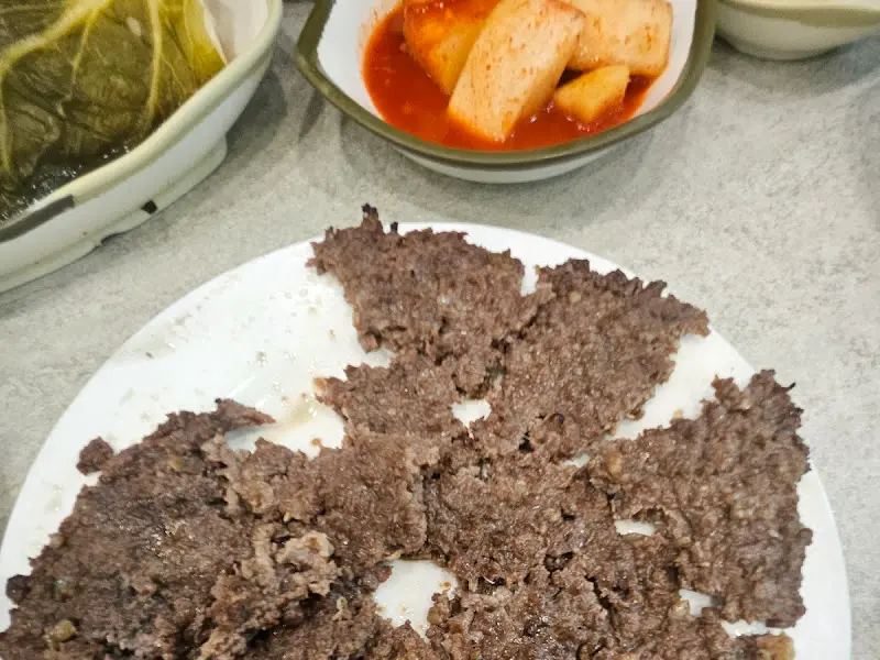 노릇하게 구워진 소불고기