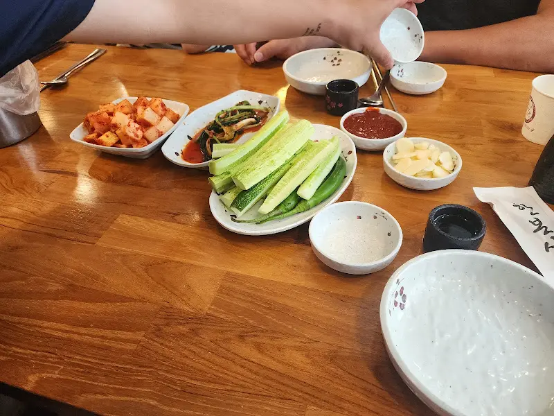 기본 반찬 세팅