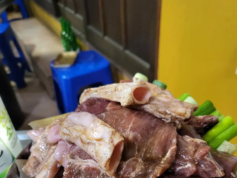 신선한 뽈살과 갈매기살