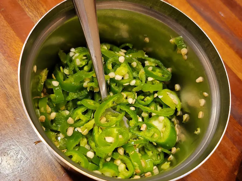 청양고추 다진 양념