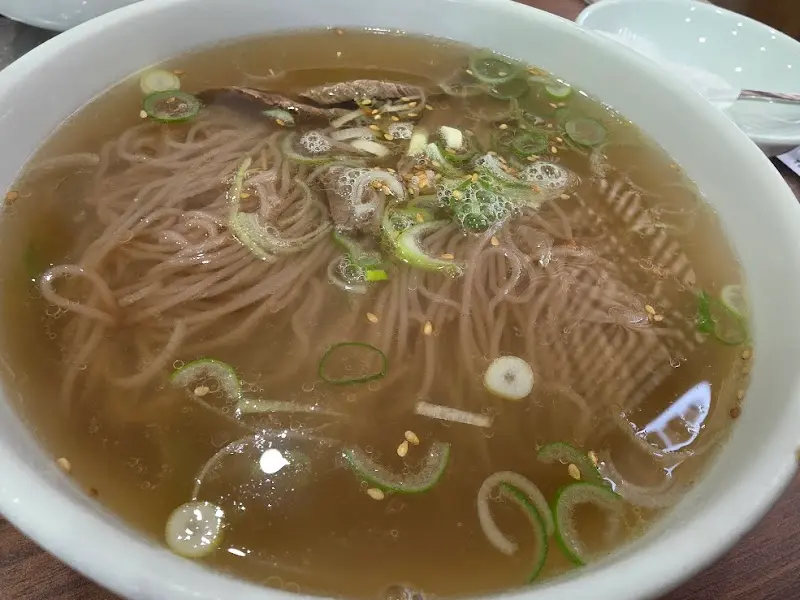 우래옥 평양냉면 전체샷
