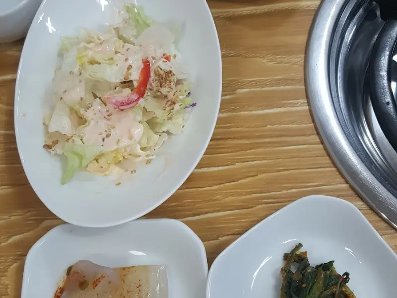 온*면식당 기본 반찬