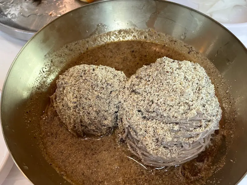 교암막국수 들깨 막국수