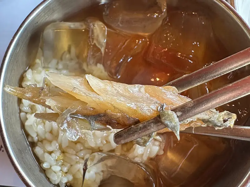 보리굴비와 녹차밥